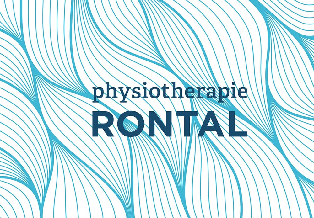 physiotherapie rontal logo und muster